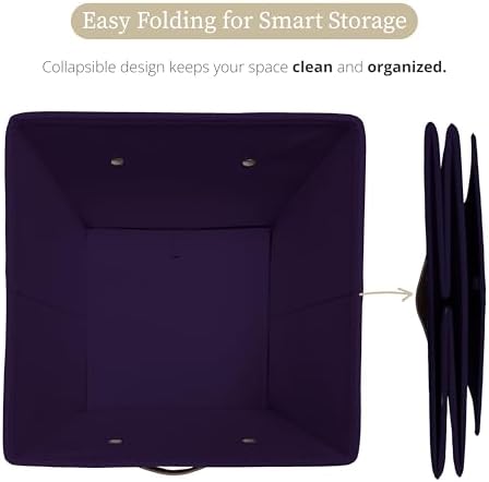 DECOMOMO Storage Bins, Storage Baskets for Shelves
