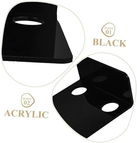 Vaguelly 3pcs Monitor Riser Wall Mount Bracket Floating Shelf for Security Camera
