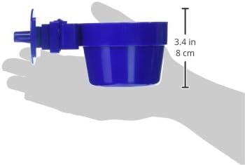 (2-Pack) Ware Plastic Slide-N-Lock Small Pet Crock, 10 Ounce - Assorted Colors