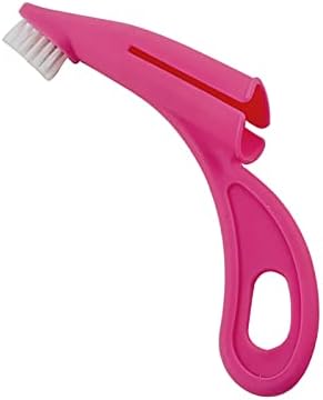 Dog Toothbrush, Tooth Brushing Kit for Dog Teeth Cleaning - Dental Care for Puppies, Cats & Small Pets, Nylon Remove Ergonomic Dog Finger Toothbrush (Red)