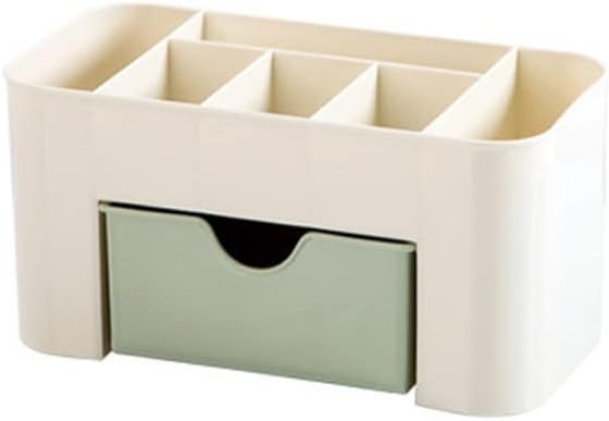Plastic Cosmetic Storage Box Drawer Storage Box Drawer Divider Cosmetics Jewelry Storage Box Series Household Storage Drawer (Color : Blue) (Gray)