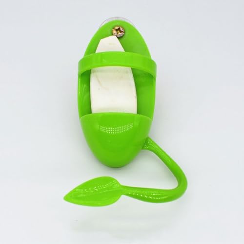 2pcs Parrot Cuttlebone Holder Bird Food Stand Plastic Cage Feeders Clips for Cockatiels Parakeets Pet Feeding Device for Calcium Supplement