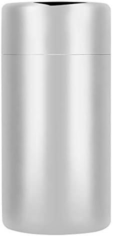 AUNMAS Airtight Tea Coffee Storage Container, 304 Stainless Steel Canister with Double Sealed Lid, 550ml Kitchen Counter Jar for Freshness