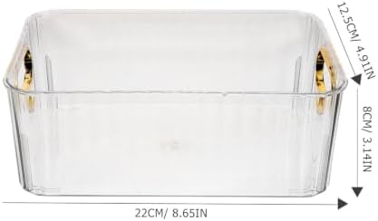 White Pet Storage Box for Bedroom and Powder Room, Dustproof Drawer Organizer with Smooth Polishing and Strong Load-bearing Capacity, for Socks and Accessories Storage