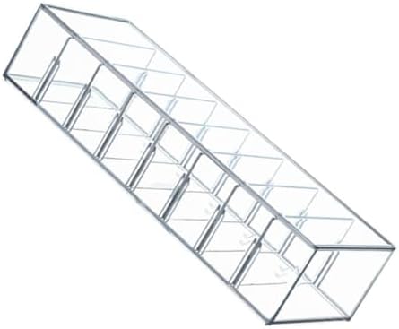 Cord Organizer Case with 8 Slots for Cable Storage and Charger Organization, Pet Material with Cover, Cord Hider Box for Neat and Tidy Cable Management