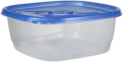 Glad GladWare XL Square Food Storage Containers, 104 Oz, 3 Count, 3-Pack | BPA-free, dishwasher-safe containers for leftovers, meal prep, and freezer storage; family-size capacity