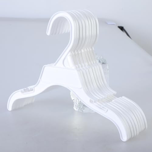 of 10 Antislip Hangers for Pet Clothiing Dog Clothes Rack for Pet Groomers and Owner Nondeformaion Hangers Accessories