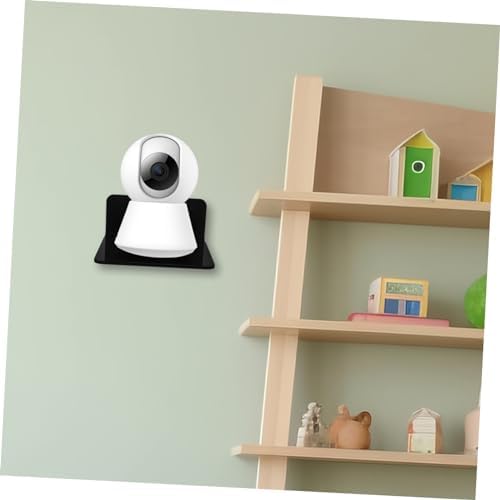 Vaguelly 3pcs Monitor Riser Wall Mount Bracket Floating Shelf for Security Camera