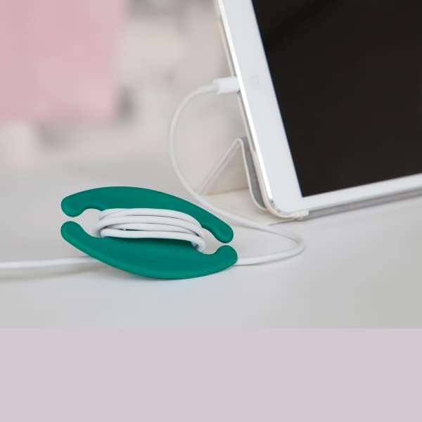 Bobino Cord Wrap & Organizer | Desk Cable Management | Medium 3 Pack