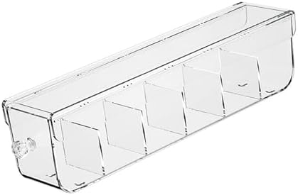Bra Organizer Underwear Storage Box Drawer Organizer Storage Case with Lid PET Material Pull Out Divider Transparent Panel Suitable for