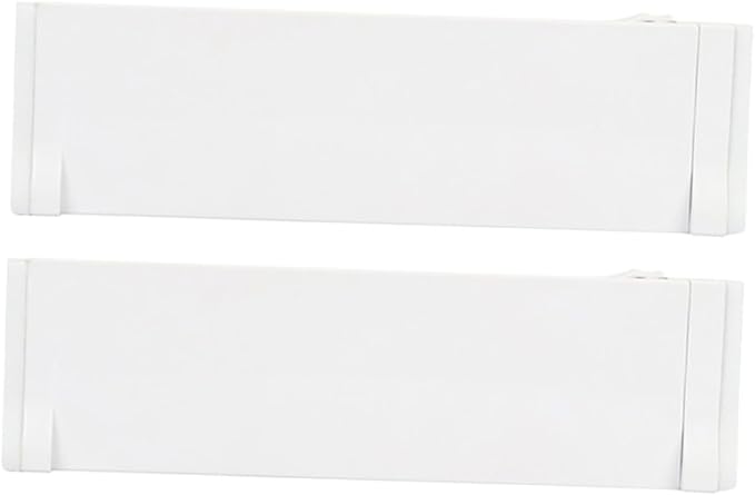 Healifty 2pcs Divider Versatile Drawer Organizers for Socks Ties and Accessories Easy Design for Neat Home Storage