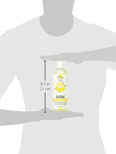 Top Performance GloCoat Conditioning Dog Shampoo 17 Oz. Bottle – Works to Eliminate Tough Tangles for Easy Combing Out