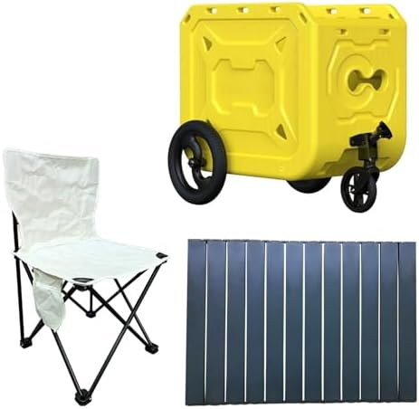 ZJchao Cart Trailer Pet Carrier with Wheels Folding Large Dogs for Camping