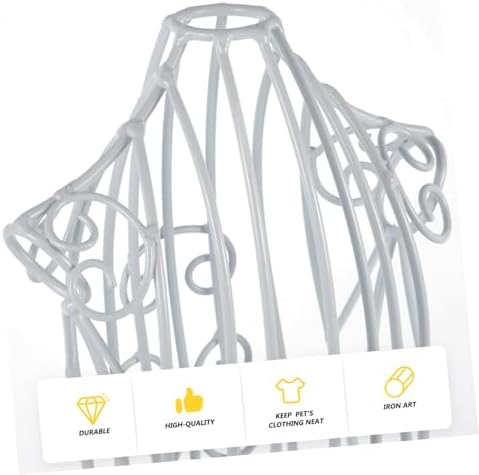 BESTonZON 1Pc Pet Clothing Display Rack Vintage Pet Clothes Organizer for Cat Dog Apparel for Home Pet Shop Use Stylish Hanger for Showcasing Pet Fashion