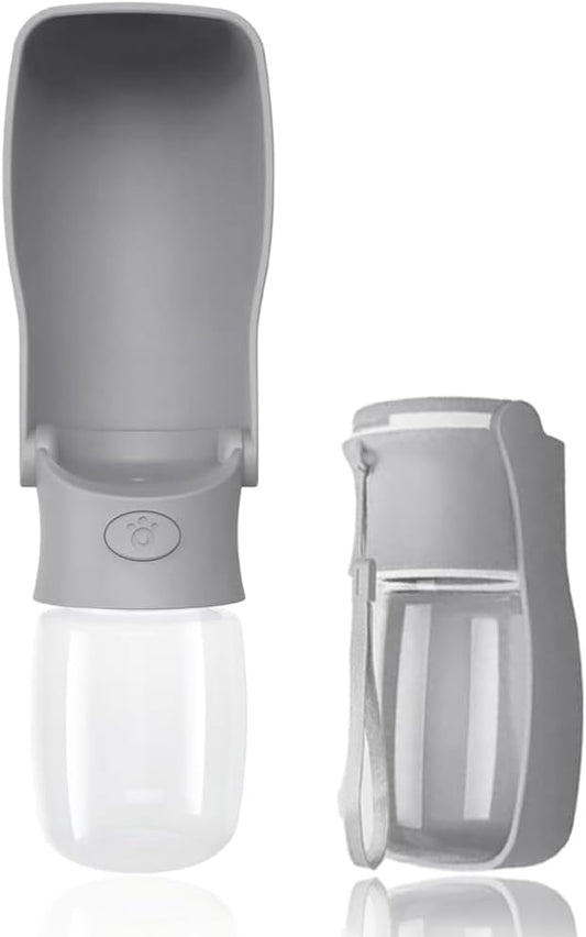 Portable Dog Small Animals Water Bottle for Walking 19 OZ or 12 OZ Pet Water Bottles for Puppy Medium Large Dogs Little Animals Water Dispenser Dog Small Animals Water Bowl