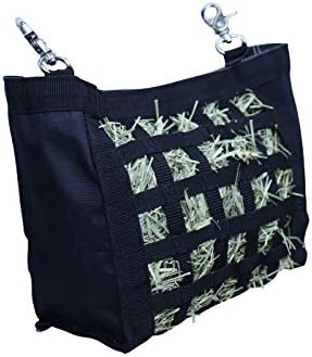 Rabbit & Guinea Pig Hay Bag Feeder with Super Tough Bottom® Design | Small 10.5" x 9" x 5" Hay Feeder | Organized Feeding | Made in USA Design (Purple, Small 10.5" x 9" x 5")