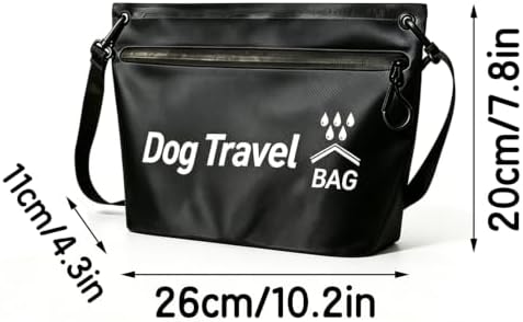 2Pack Dog Food Travel Bag with Collapsible Bowl, 10lb Waterproof BPA-Free Pet Food Storage Container - Airtight, Leakproof, Foldable for Camping, Road Trips, Dog Boarding, Weekend Getaways