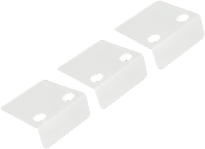 Aramox Acrylicistic Acrylic Shelf Small Monitoring Wall Cameras Wall Shelf for Cameras and Baby Monitor in Offices and Garages (Transparent)