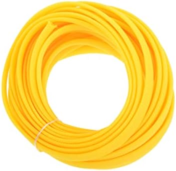 Othmro 10m/32.8ft PET Expandable Braid Arrange & Organize Cable Sleeving Flexible Wire Mesh Sleeve Yellow,Prevent Pets from Chewing
