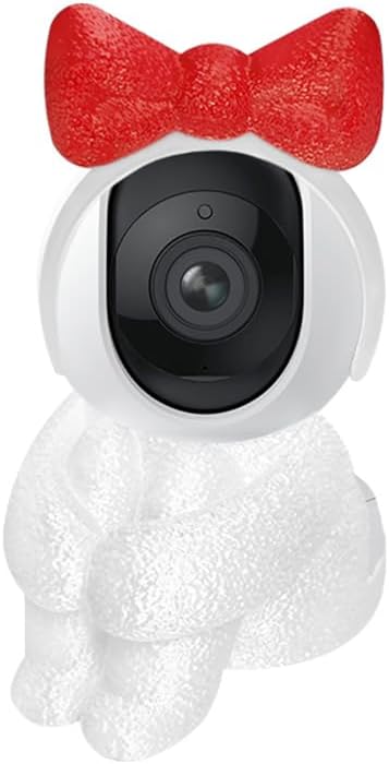 Creative Indoor Camera Housing for Baby Monitor, Dog Camera, Suitable only for Spherical Monitor Device Decorations（Housing only no Monitoring Equipment）
