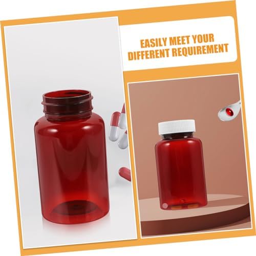 16Pcs Empty Pill Bottles with Caps Travel Friendly Medicine Storage Containers for Organizing Pills and Medications Ideal for Home the Go Use