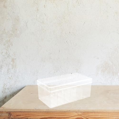 Cable Storage Organizer Box with Lid, Multi-grid Compartment Design for Cord Organization and Charger Storage, Pet Material USB Cable Holder for Home and Office Use
