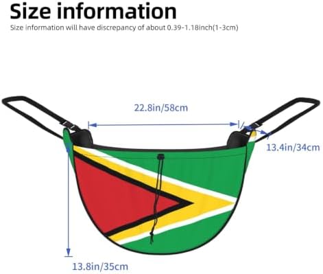 Flag of Guyana Car Seat Organizer-Backseat Storage Bag for Travel | Waterproof Durable. Holds Snacks Gear Essentials. Fits Most Cars.