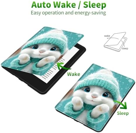 for Samsung Galaxy Tab S6 10.5" 2019 SM-T860/T865/T867 Case | Slim Leather Smart Cover with Multi-Angle Anti-Slip Stand [Auto Wake/Sleep] Shell for Women Men, Green Clothes Rabbit