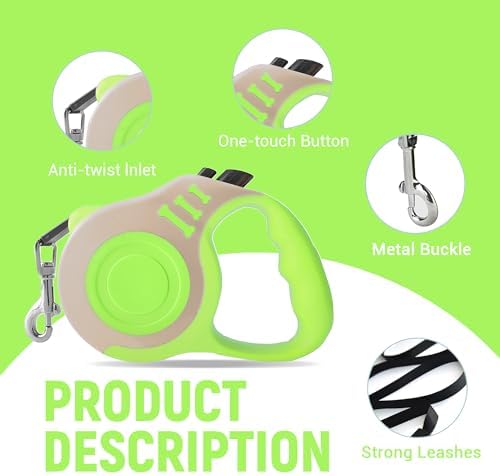 Retractable Dog Leash Automatic Telescopic Tractor Dog Tape