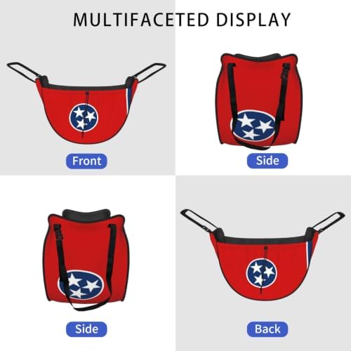 Flag of Tennessee Car Seat Organizer-Backseat Storage Bag for Travel | Waterproof Durable. Holds Snacks Gear Essentials. Fits Most Cars.