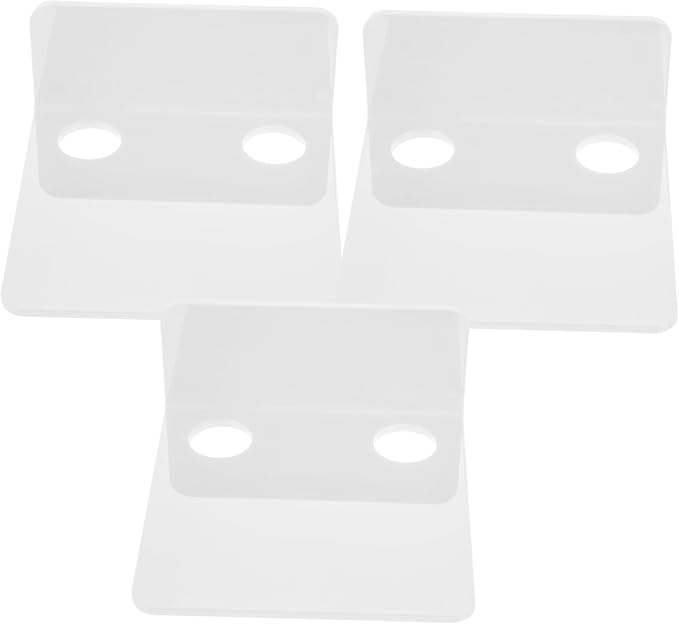 3pcs Monitor Wall Mount Shelf Security Camera Bracket for Easy Installation Nursery Space-Saving Router Holder for IP Cameras and Webcams