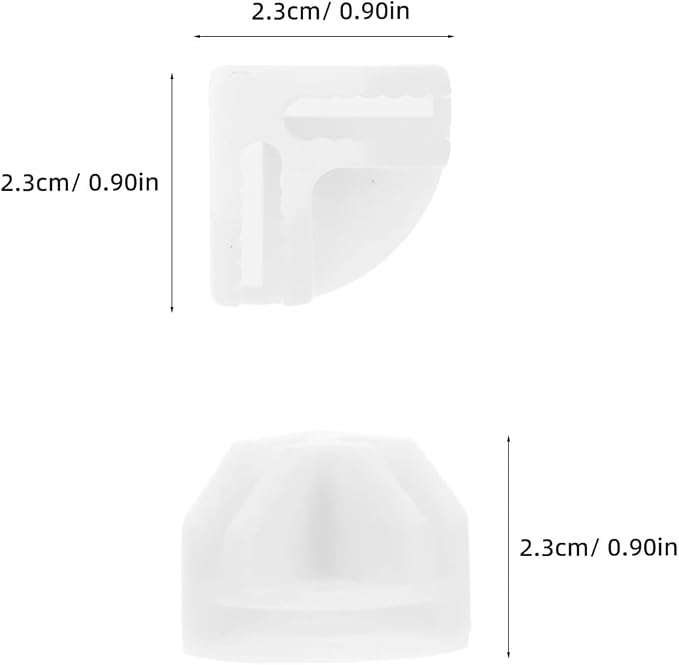 100Pcs Wire Cage Buckle Clips Plastic Connectors for Rabbit Pet Cages Wire Cube Organizer Storage Buckles(White)