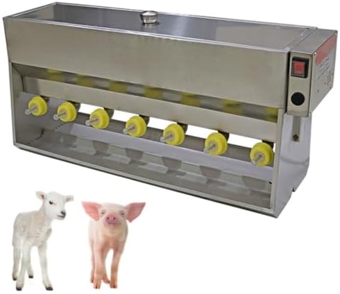 Little Pig Bottles for Nursing, Automatic Pig Milk Feeding Machine 14Heads