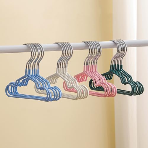 10 Pack Pet Clothing Hanger PVC Coating 15/20/25CM Display Hangers Rack Pet Supplies Garment Storage Rack