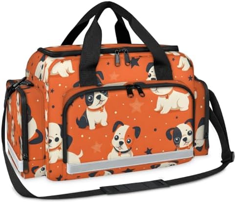 First Aid Bags Empty, Stray Dog Emergency Bag First Aid Kit Multiple Compartment Kit Carrier On Call Trauma Bag for Paramedics Emergency Medical Supplies Kit