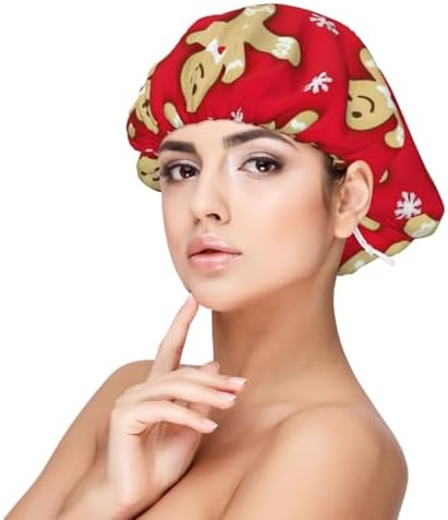 Adjustable Silk Satin Night Cap Women's Men's Sleep Cap