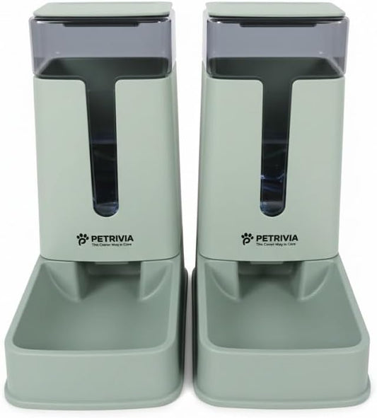 Automatic Pet Feeders Automatic Dog Food and Water Dispenser Water Dispenser for Dogs Gravity Water Dispenser Cat Feeders Automatic Cat Food Dog Water and Food Dispenser Gravity Pet Water Dispenser