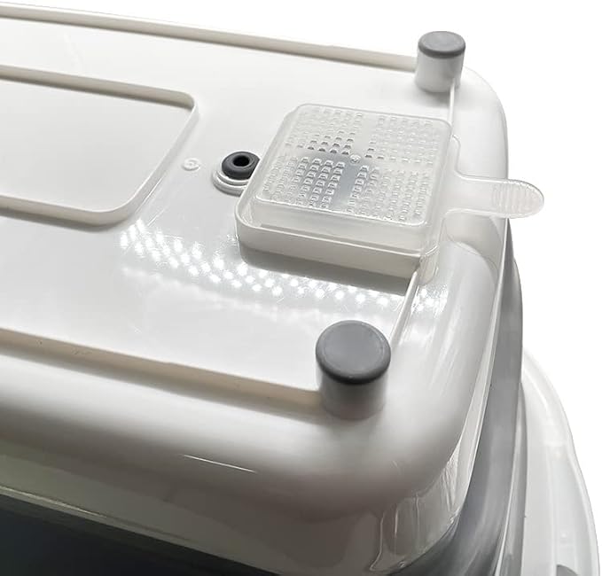 Goderewild 7.1 Gal/27L Multipurpose Collapsible Pet Bathtub Upgraded with Drainage Hole and Pet Hair Collector for Bathing/Shower, Portable Laundry Basket-Foldable Bathing Tub-Storage Organizer.