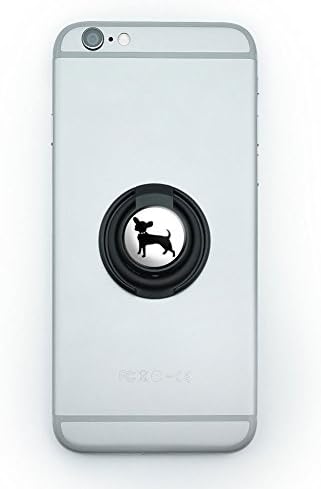 Mobile Smart Phone Finger Ring Grip Holder Stand Dog Puppy - Chihuahua