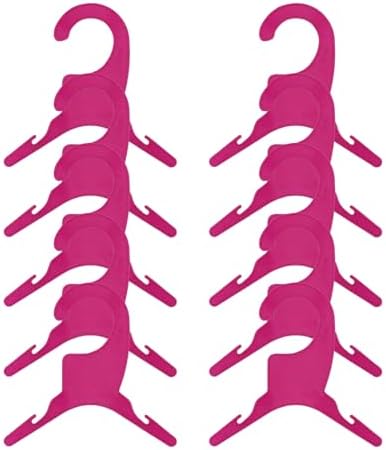 10pcs Pet Clothing Hangers Dog Cats Clothes Hanger Outfit Rack for Various Dog Clothes Organizing Hanging Rack