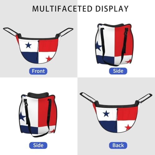 Flag of Panama Car Seat Organizer-Backseat Storage Bag for Travel | Waterproof Durable. Holds Snacks Gear Essentials. Fits Most Cars.