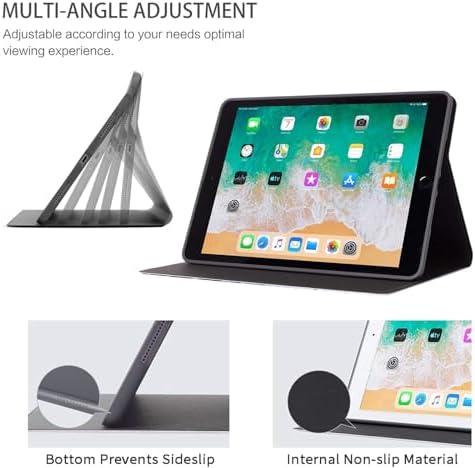 for Samsung Galaxy Tab A8 10.5 Inch 2022 (SM-X200/X205/X207) Tablet Protective Cover with Adjustable Stand and Magnetic Auto Wake/Sleep,Cherry Blossom
