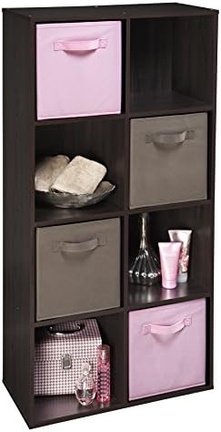 ClosetMaid 1468 Cubeicals Fabric Drawers, Pink, 2-Pack