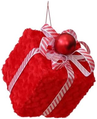 Festival Velvety Tree Hanging Decorations Assorted Holiday Ornament for Pets Durability Craft Supplies Festival Craft Ornament