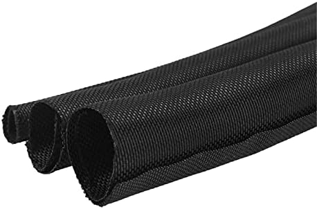 Braided Split Wire Loom Wrap Cable Sleeve Tube Harness Lot Sheathing Management Organize (3/8"-28ft)