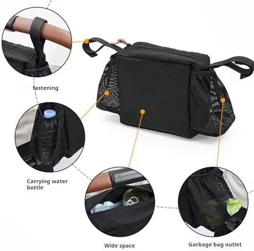 Dog Strollers Hanging Storage Bag Multipurpose Pet Strollers Accessory for Dog Supply Wear Pet Accessory Hanging Basket