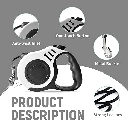 Retractable Dog Leash Automatic Telescopic Tractor Dog Tape