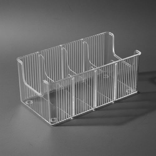 Organizer Belt Separator Drawer Divider Storage Box With Easy Access Transparent PET Material For Closet Bedroom Dressing Room Office