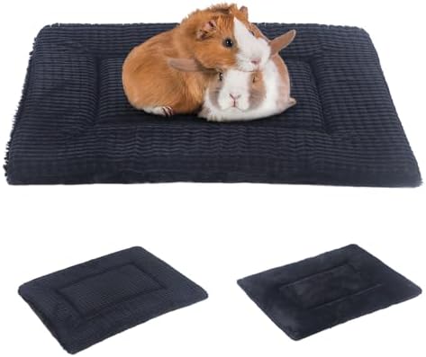 BVAGSS Reversible Dog Crate Pad, Memory Foam Pet Bed Mat, Soft Warm Machine Washable Sleeping Kennel Mattress for Small Medium Dogs XH079 (21''x13''x1.6'',Dark Grey)