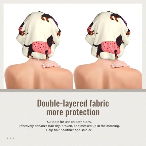 Adjustable Silk Satin Night Cap Women's Men's Sleep Cap